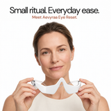 Eye Reset device held by model
