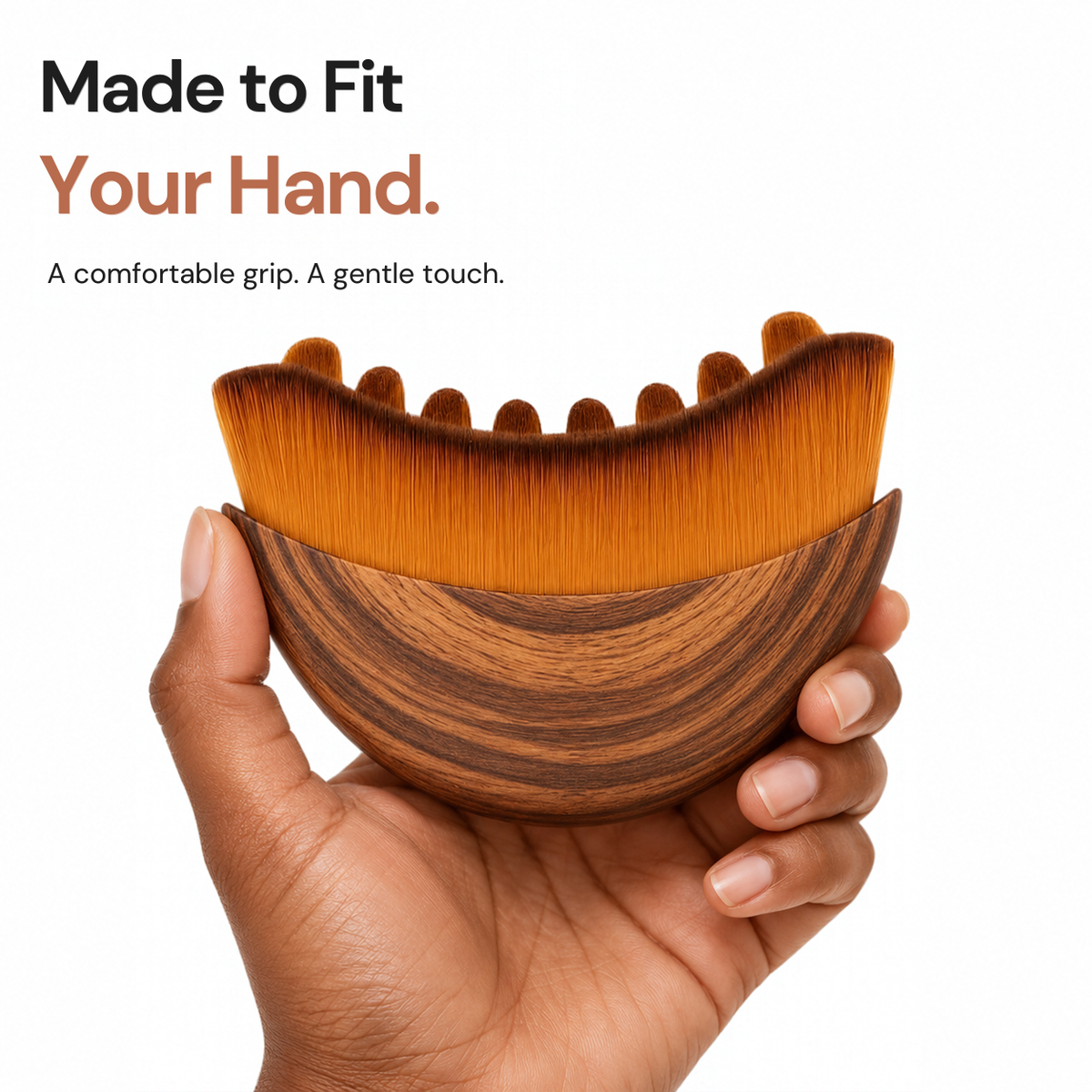 Aevyraa Soft Reset Contour Brush — grip